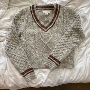 Knit sweater